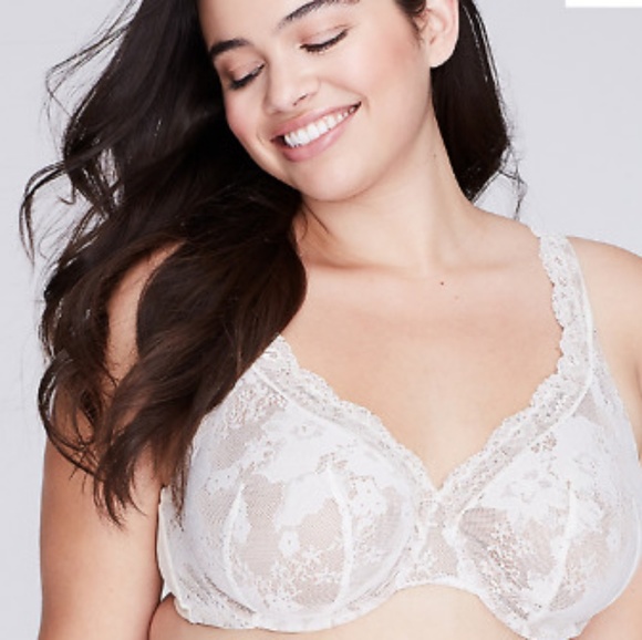 Cacique Other - Cacique bold lace full coverage bra